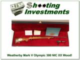 Weatherby Mark V ’84 Olympic 300 NIC! - 1 of 4
