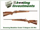 Browning Medallion Grade 243 Belgium Excellent! - 1 of 4