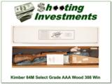 Kimber Model 84M AAA Select Walnut NIB 308 Win! - 1 of 4