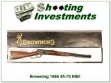 Browning Model 1886 45-70 NIB! - 1 of 4