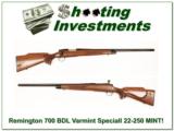 Remington 700 BDL Varmint Special 22-250 Mint! - 1 of 4