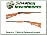 Browning 22 Auto takedown 22 LR 68 Belgium Nice! - 1 of 4