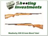 Weatherby XXII 22 Auto Tube Blond Exc Cond! - 1 of 4