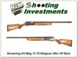 Browning A5 Mag 12 70 Belgium Blond 28in Mod! - 1 of 4