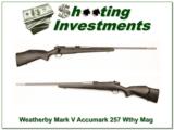 Weatherby Mark V Accumark 257 Wthy Mag! - 1 of 4