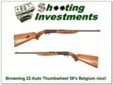 Browning 22 Auto 50’s Belgium Thumbwheel - 1 of 4