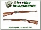 Browning BPR 22 LR Exc Cond - 1 of 4