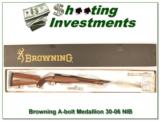 Browning A-bolt II Medallion 30-06 last of the new ones! - 1 of 4