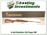Browning A-bolt II Medallion 204 Ruger last of the new ones! - 1 of 4