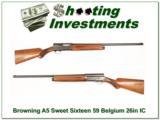 Browning A5 Sweet Sixteen 26in IC 59 Belgium - 1 of 4