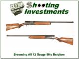 Browning A5 12 Gauge 53 Belgium nice wood grain! - 1 of 4