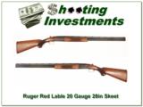 Ruger Red Label 20 Gauge hard to find 28in Skeet! - 1 of 4