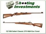 CZ 550 Classic Safari in 375 H&H looks as new
- 1 of 4