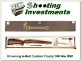 Browning Custom Trophy A-bolt NIB 300 Win Mag!- 1 of 4