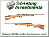 Weatherby XXII 22 Auto Blond with Character! - 1 of 4