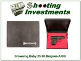 Browning Baby 25 25 Caliber ANIB 1960 Belgium! - 1 of 4
