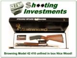 Browning Model 42 410 NIB Box!- 1 of 4