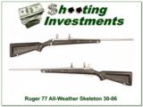 Ruger 77 All Weather Stainless Skeleton 30-06 Exc Cond - 1 of 4