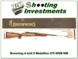 Browning A-bolt II Medallion 270 WSM last of the new ones!
- 1 of 4