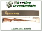 Browning A-bolt II Medallion 25-06 last of the new ones!- 1 of 4