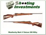 Weatherby Mark V Deluxe 300 Wthy Mag Exc Cond! - 1 of 4