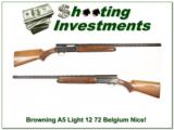 Browning A5 Light 12 72 Belgium Vent Rib Exc Cond - 1 of 4