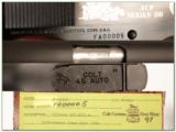 Colt 1911 Officers ACP Commencement Issue .45 ACP Series 80 Pistol NEW - 4 of 4