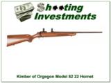 Kimber of Oregon Model 82 22 Hornet early gun! - 1 of 4