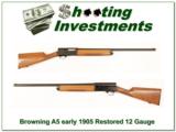 Browning VERY EARLY 105 A5 16 Gauge restored - 1 of 4