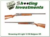 Browning A5 Light 12 59 Belgium Vent Rib Exc! - 1 of 4