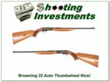 Browning 22 Auto Thumbwheel 50’s Belgium - 1 of 4
