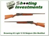 Browning A5 Light 12 50’s Belgium 28in Modified- 1 of 4