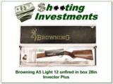 Browning A5 Light 12 Classic new, unfired 28in Invector in box! - 1 of 4