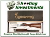 Browning Citori Lightning 20 Gauge in box! - 1 of 4