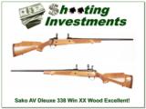 Sako Finnbear Deluxe AV 338 Win Mag XX Wood! - 1 of 4