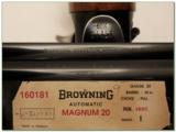 Browning A5 20 Gauge Magnum 1969 Belgium in box!- 4 of 4