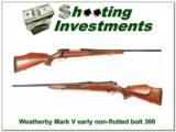 Early German Weatherby Mark V Deluxe 300 Wthy! - 1 of 4