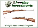 Remington 700 vintage Pressed Checking 30-06! - 1 of 4