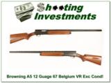 Browning A5 67 Belgium 12 Gauge Exc Cond!- 1 of 4