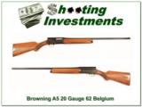Browning A5 20 Gauge 62 Belgium - 1 of 4