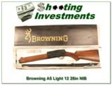 Browning A5 Light 12 28in Invector new in box! - 1 of 4