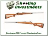 Remington 700 BDL older Pressed Checkering 7mm - 1 of 4