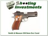 Smith & Wesson Model 539 semi-auto 9mm Exc Cond! - 1 of 4