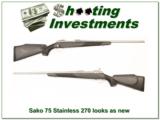 Sako 75 Stainless 20 Win Exc Cond! - 1 of 4