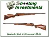 Weatherby Mark V*****LEFTHAND***** 30-06 5 Panel Lazermark Exc Cond! - 1 of 4