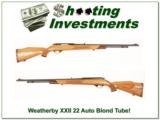 Weatherby XXII 22 Auto Tube Blond Exc Cond!- 1 of 4