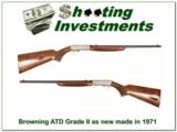Browning 22 Auto Grade II 71 Belgium as new and unfired! - 1 of 4