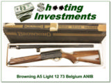Browning A5 Light 12 73 Belgium unfired in box! - 1 of 4