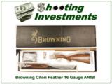 Browning Citori Feather 16 Gauge 26in Invector ANIB - 1 of 4