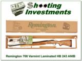 Remington Varmint 243 HB Laminate NIB!
- 1 of 4